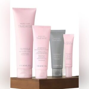 Mary Kay Timewise cleansing products. This set is combination oily.